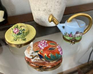Limoges trinket boxes