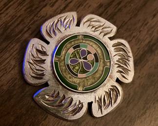 Pamela Argentieri sterling brooch