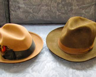 Stetson & Borsalino hats