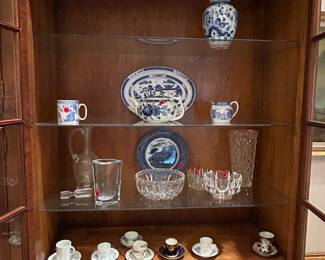 Tea cup collection
Crystal bowls