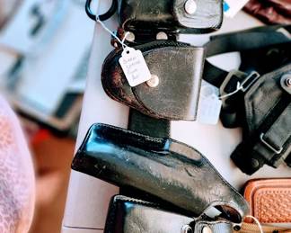 Bianchi leather police belt