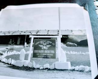 From the Korean War photo album, USMC