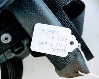 Gerber field knife and sheath