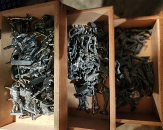 One section of the collection of soldiers