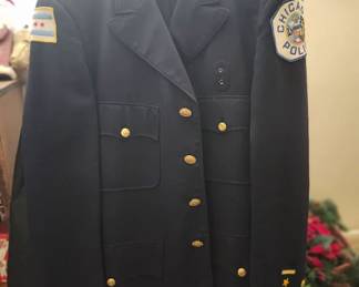 Chicago police formal uniform, coat only