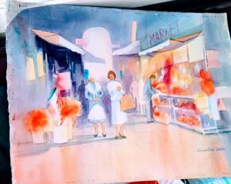 Sample of the artwork sold by the artist at various quality art shows