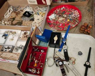 jewelry, much more added after picture taken, $2 choice