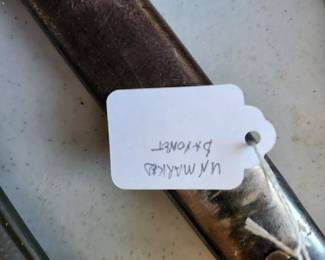 unknown bayonet