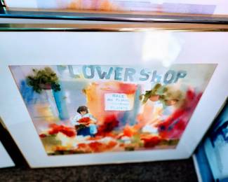 Sample of the artwork sold by the artist at various quality art shows