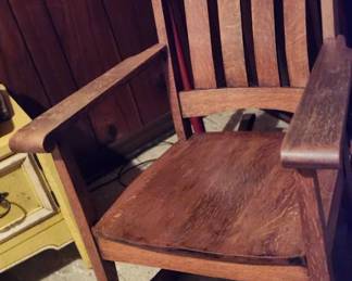 oak chair