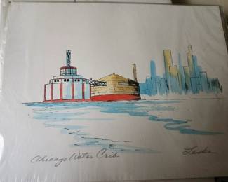 Chicago artist, Chicago water crib
