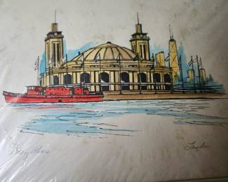 Chicago artist, Navy Pier