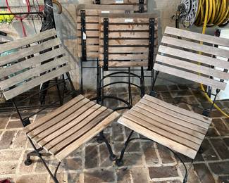 Country Casuals Teak Set of Chairs