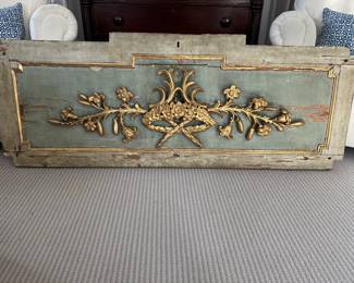 18th Century Boiserie Fragment Piece from an Italian Church