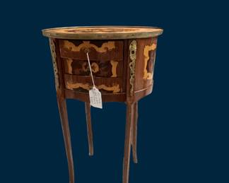Louis XV Style Narrow Bedside Table