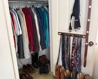 Clothing and shoes. 