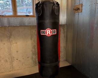 Ringside 250 lb Large Leather Heavy Bag, Punching Bag for Boxing Training and Workout: $199 