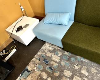 Side tables with outlets