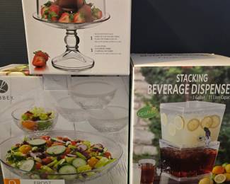 New in box Libbey & other