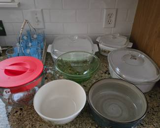 Pyrex & Corningware