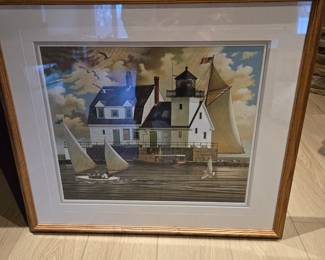 Charles Wysocki framed art