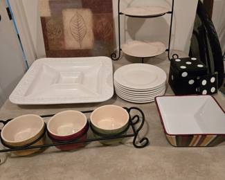 Serving pieces
