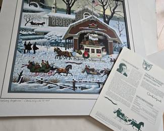 Charles Wysocki unframed art
