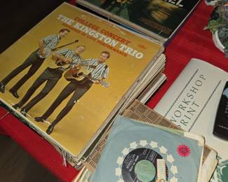Record albums & 45s