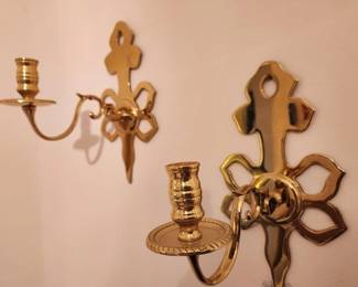 Brass Sconces
