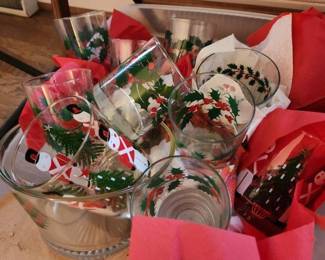 Holiday Glassware