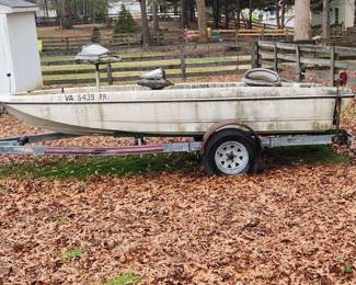 Boat Also for Sale (Sold "as is")