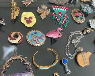 Lots of brooches