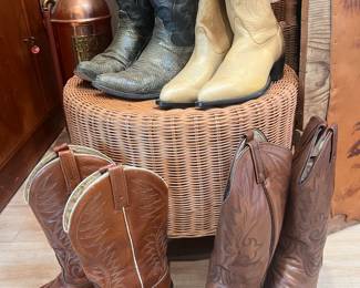 Cowboy boots galore