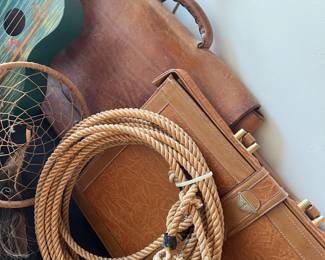 Leather briefcases