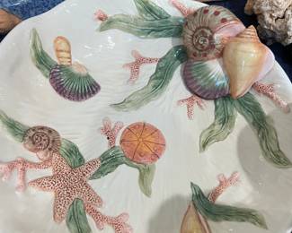 Fitz n Floyd shell motif of course