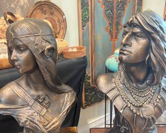 Native American busts