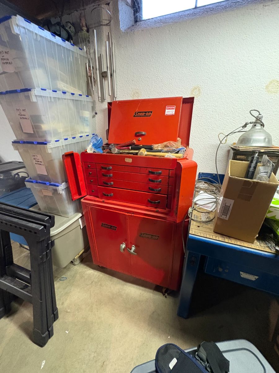 . . . I have not seen a vintage Snap-on cabinet like this one -- hoping the owner lets it go!!