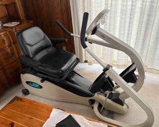 . . . gym quality NU Step recumbent bike