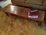 1950's teak extending table or bench.