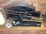 KING TROMBONE #2103, 3B WITH ACCESSORIES
