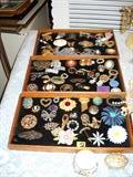 Trays of pins