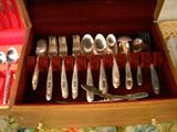 One of the sets of silverplate - lots more!