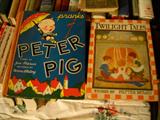 More vintage books, many fab lithographed books.