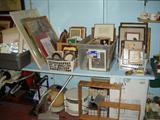 Lots of prints, frames and some art