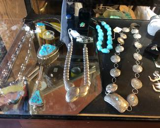 Southwestern and Mexican Sterling Turquoise Jewelry