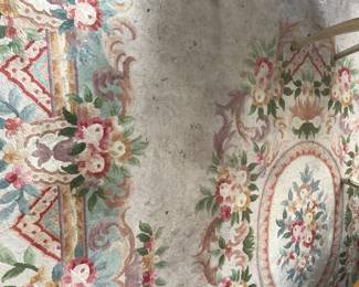 Aubusson French style rug