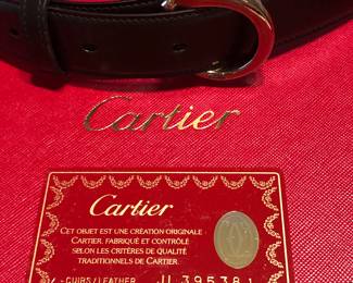 Women's Cartier belt