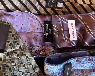 Italian silk ties