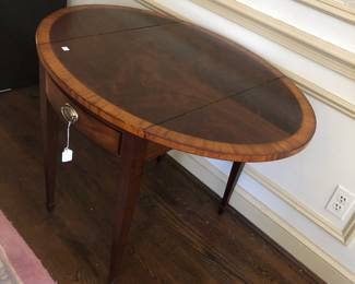 Ethan Allan Drop Leaf Side Table