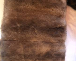 Vintage Antique Mink Muff